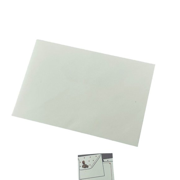 Vintage 1992 Hummel Stationary Hum #69 Happy Pastime 2 Sheets 1 Envelope Unused - Picture 8 of 11